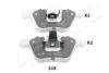 ASHIKA 50-03-349 Brake Pad Set, disc brake